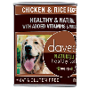 Daves Naturally Healthy Chicken & Rice Canned Dog Food  Daves pet food, daves, daves, naturally healthy, Dog Food, canned, chicken, rice